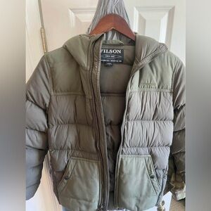 Filson Down Jacket, Size Small